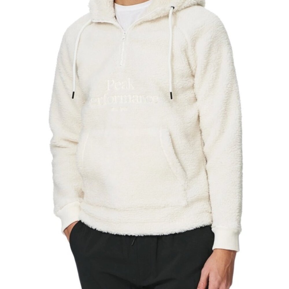 Peak Performance White Hoodie Men’s